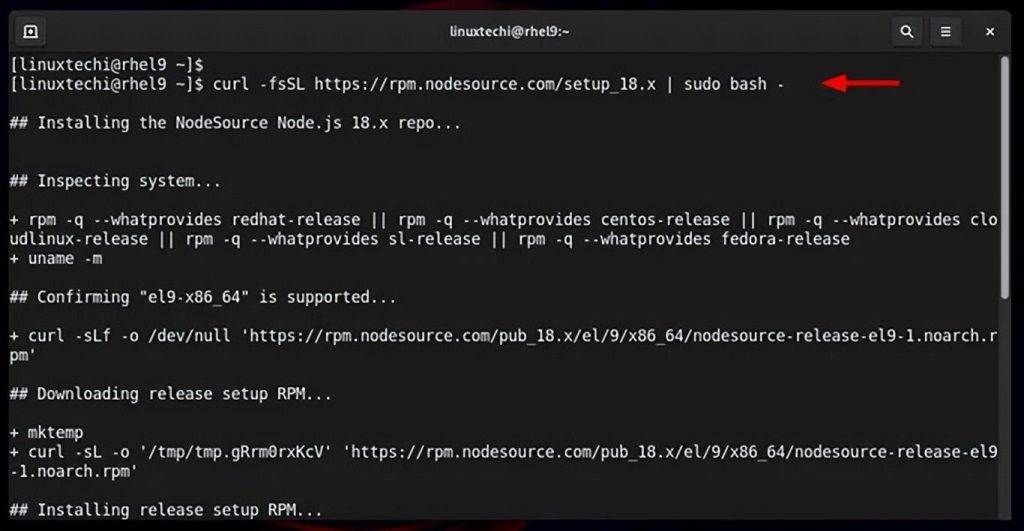 图片[3]-如何在RHEL9系统中安装Node.js?-不念博客