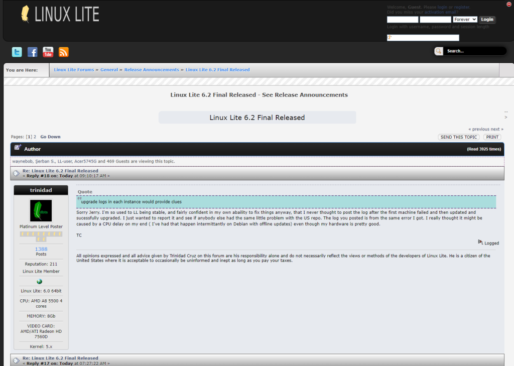 图片[2]-Linux Lite 6.2发布下载-不念博客