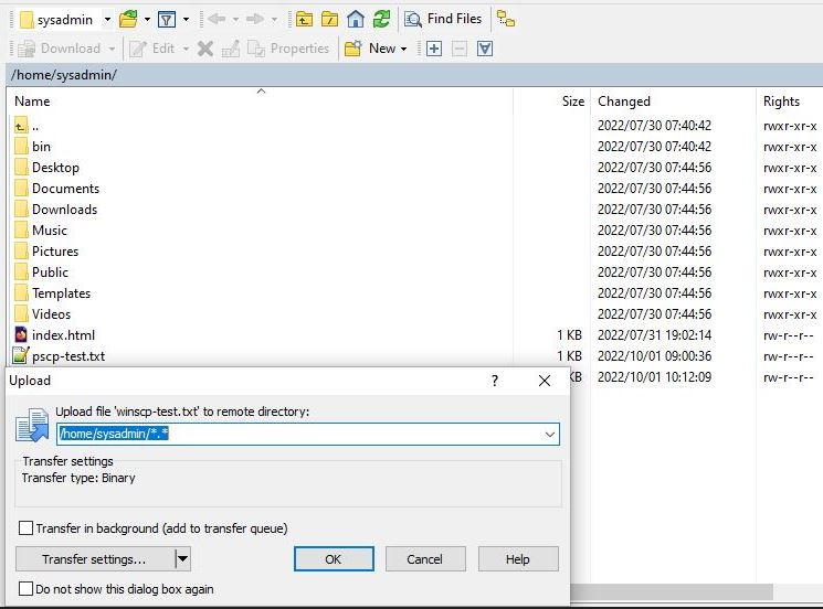 图片[4]-使用WinSCP将文件和文件夹从Windows传输到Linux-不念博客