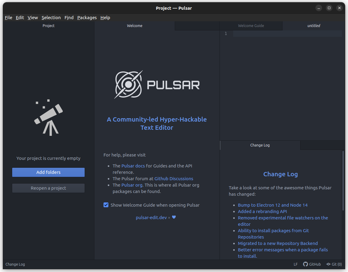 图片[2]-Pulsar：一个由社区主导的以继承 Atom 的开源代码编辑器-不念博客