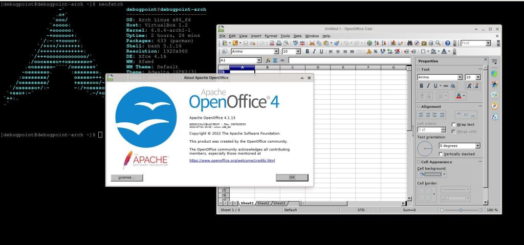 图片[4]-如何在Arch Linux中安装OpenOffice（新手指南）-不念博客