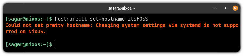 安装NixOS之后需要做什么(如何在NixOS中改变主机名)-不念博客