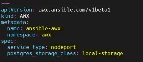 图片[5]-如何在Kubernetes集群上安装Ansible AWX-不念博客