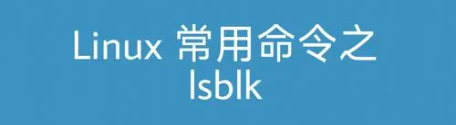 Linux lsblk命令：查看系统磁盘-不念博客
