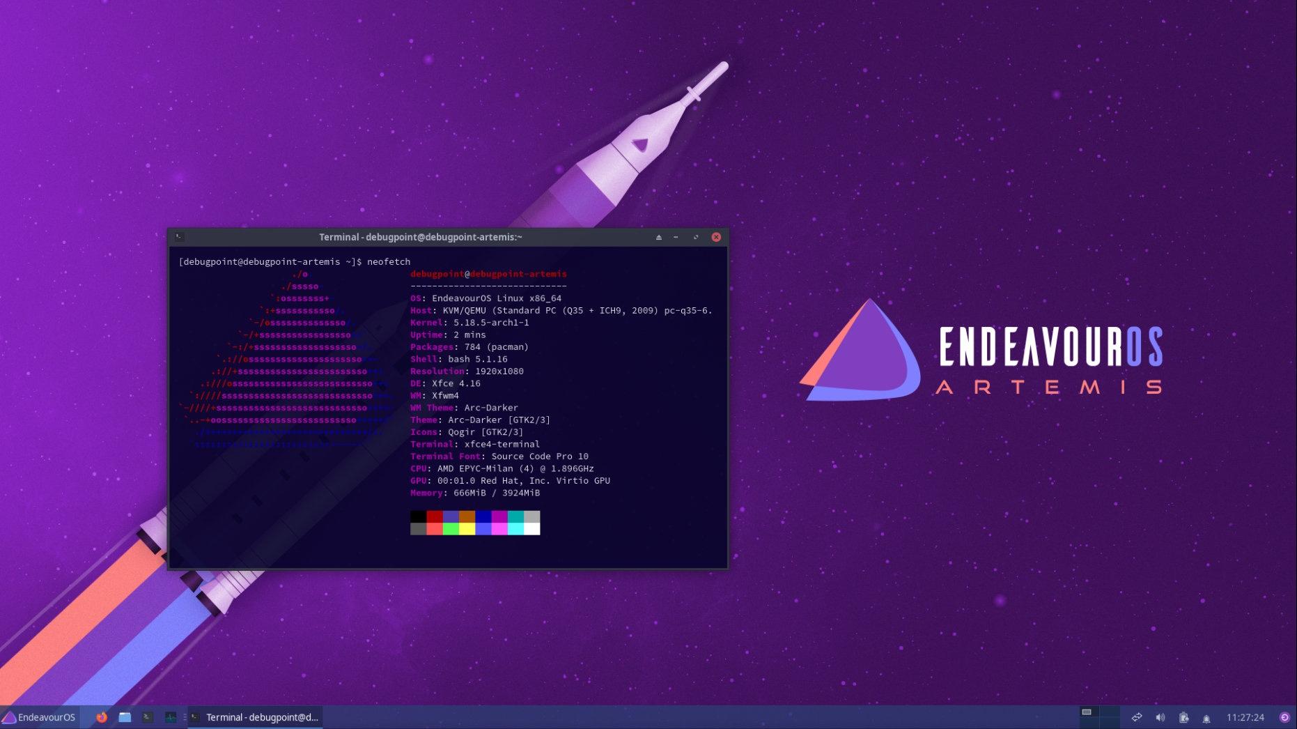 EndeavourOS Artemis 22.06发布，带来更好的ARM支持-不念博客