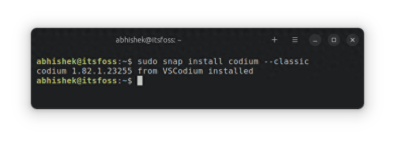 图片[6]-如何在Ubuntu上安装VSCodium-不念博客