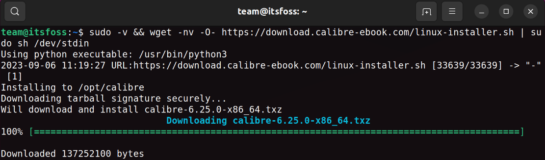 图片[3]-如何在Ubuntu上安装最新版的Calibre-不念博客