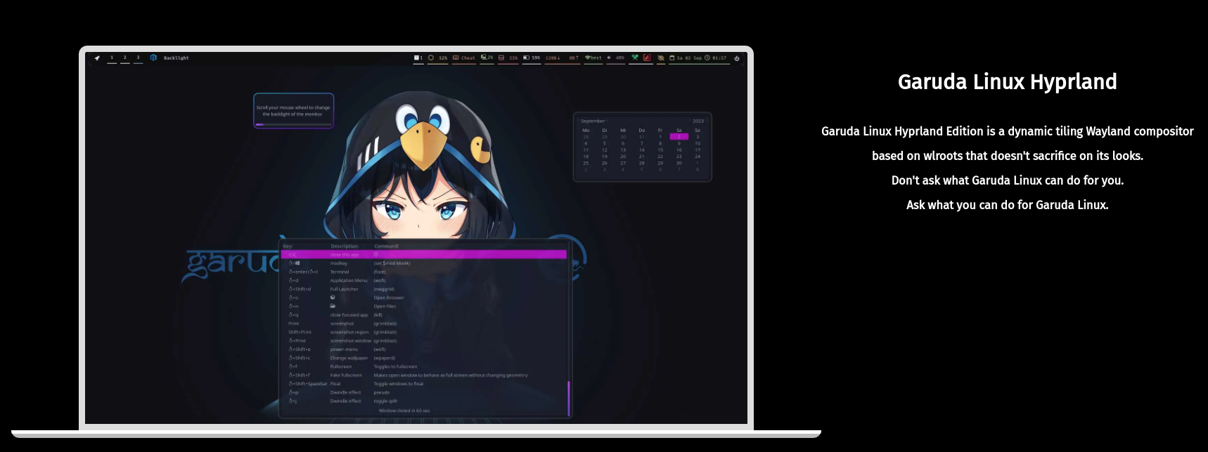 图片[2]-Garuda Linux “Spizaetus” 发布，可以体验KDE Plasma 6了！-不念博客