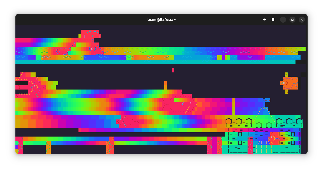 图片[7]-在Linux终端利用Asciiquarium打造海底世界-不念博客
