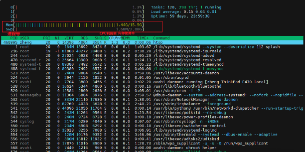 Linux服务器查看进程每个线程的执行任务-不念博客