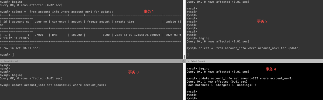 图片[2]-MySQL中select for update是锁表还是锁行-不念博客